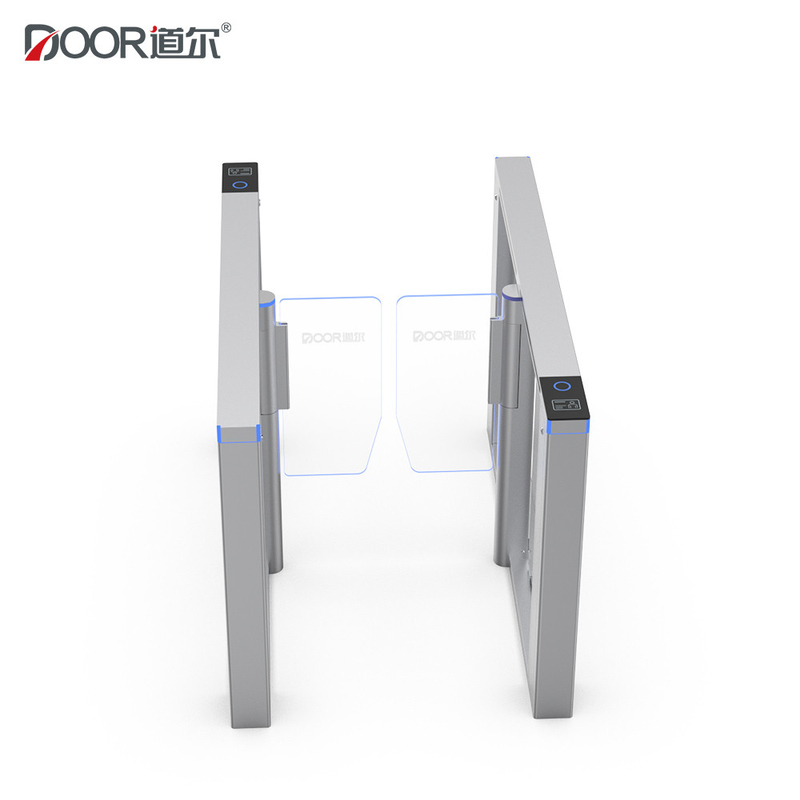 Aluminum Alloy Slim Speed Gate With Servo Motor Automatic Turnstile Dry Contact Interface
