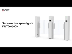 Smart speed gate turnstile untuk galeri seni bar kopi