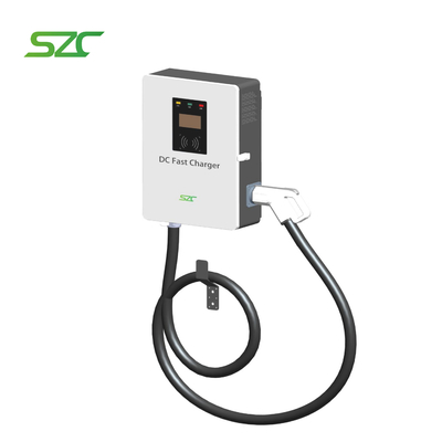 CCS2 Single Gun 4G Wifi DC Charger 20kW 30kW 40kW for Real Estate Engineering Project Commercial