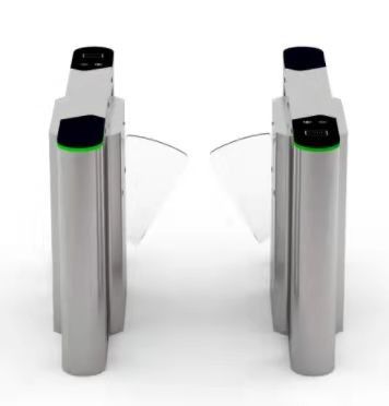 Dry Contact Entrance Flap Gate Barrier