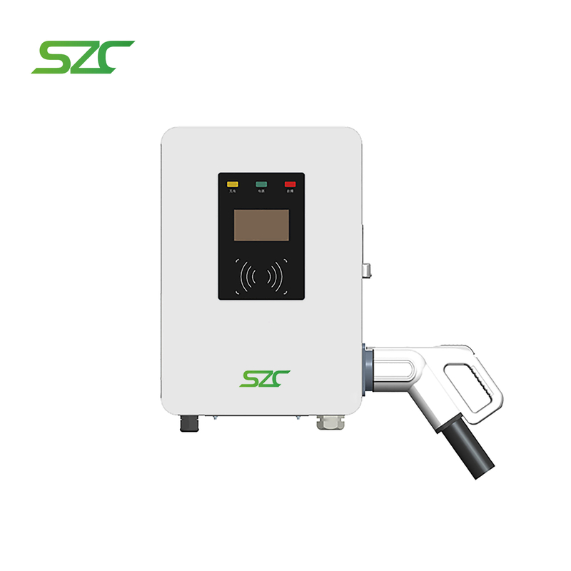 SZC Samll DC Charger 7kW 15kW CCS2 Fast Home Use Wallbox Charging Plie OCPP 2.0J Optional