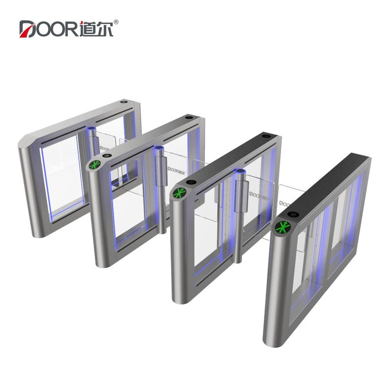 3 Lanes Turnstile Access Control Security Systems With 600 - 1000mm Passage Width Wheelchair Lane
