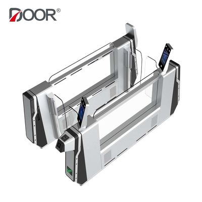 Identifikasi Paspor Gerbang Keamanan Bandara Mendukung Kursi Roda Bagasi Besar